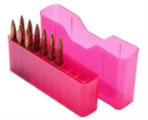 MTM Slip-Top Ammunition Box 20 Round 30-06 30-30 270 Win 308 Clear Red J-20-L-29